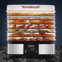 Load image into Gallery viewer, Food Dehydrator Devanti 7 Tray Plastic - Silver-Dehydrator-Just Juicers