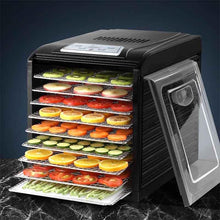 Load image into Gallery viewer, Food Dehydrator Devanti 9 Tray Stainless Steel - Black-Dehydrator-Just Juicers