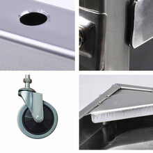 Load image into Gallery viewer, Food Utility Cart Soga 2 Tier 75 x 40 x 84 cm Stainless Steel-Bench-Just Juicers
