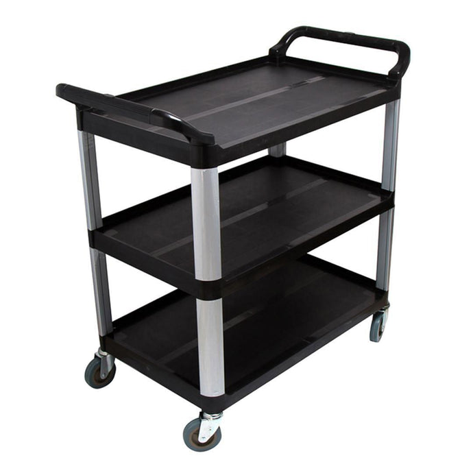 Food Waste Cart Soga 3-Tier Large - Black-Bench-Just Juicers