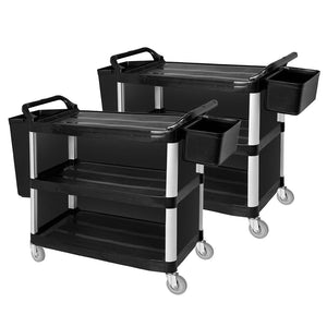 Food Waste Cart Soga 3-Tier with Bins-Bench-Just Juicers