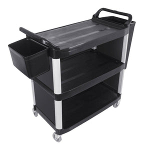 Food Waste Cart Soga 3-Tier with Bins-Bench-Just Juicers