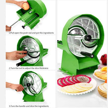 Load image into Gallery viewer, Fruit &amp; Vegetable Slicer Machine Soga Commercial Manual - Green-Food Prep-Just Juicers