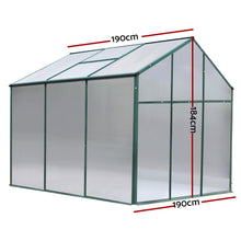 Load image into Gallery viewer, aluminium greenhouse and aluminium greenhouses