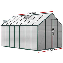 Load image into Gallery viewer, polycarbonate mini greenhouse and small polycarbonate greenhouse