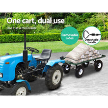 Load image into Gallery viewer, garden dump cart and garden carts australia - green trolley