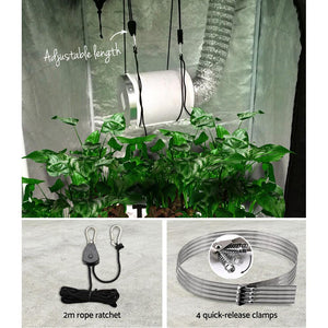 Greenfingers 4" Hydroponics Grow Tent Ventilation Kit Vent Fan Carbon Filter Ducting-Hydroponics-Just Juicers