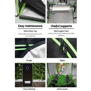 Greenfingers Hydroponics Grow Tent 1.2 x 1.2 x 2.0m-Hydroponics-Just Juicers