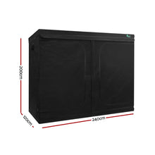 Load image into Gallery viewer, Greenfingers Hydroponics Grow Tent 2.4 x 1.2 x 2.0m Black-Hydroponics-Just Juicers