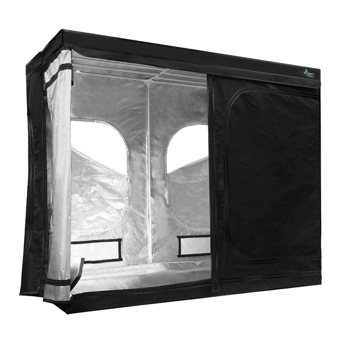 Greenfingers Hydroponics Grow Tent 2.4 x 1.2 x 2.0m Black-Hydroponics-Just Juicers