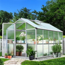 Load image into Gallery viewer, Greenhouse Greenfingers Aluminium &amp; Polycarbonate 3.0m x 1.9m x 2.0m-Greenhouse-Just Juicers
