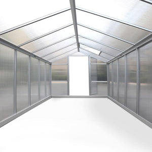 polycarbonate greenhouse kit - glass greenhouse