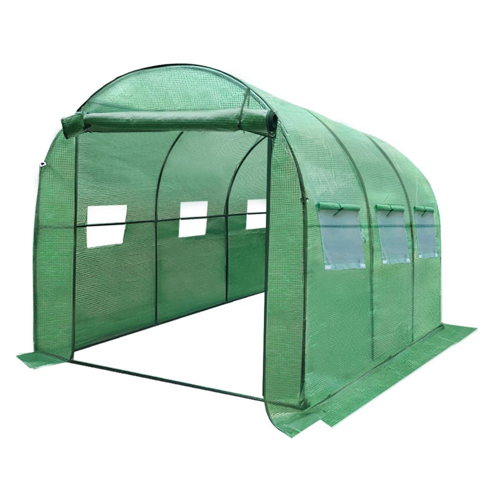 Greenhouse Greenfingers Tunnel 3m x 2m x 2m-Greenhouse-Just Juicers - polytunnel australia