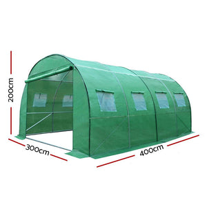 Greenhouse Greenfingers Tunnel 4m x 3m x 2m-Greenhouse-Just Juicers