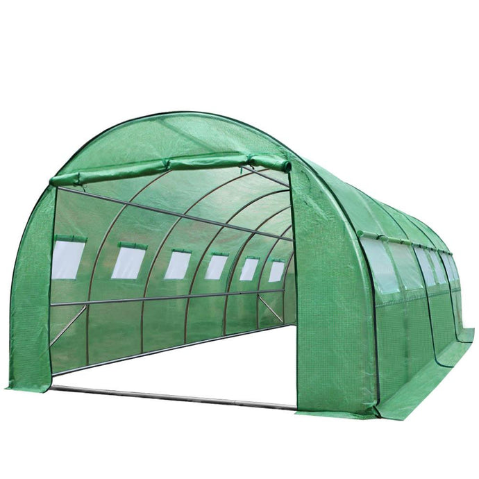 Greenhouse Greenfingers Tunnel 6m x 3m x 2m-Greenhouse-Just Juicers + cheap greenhouse