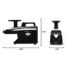 Load image into Gallery viewer, Greenstar Elite Black Jumbo Twin Gear Masticating Juicer-Juicer-Just Juicers