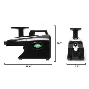 Greenstar Elite Black Jumbo Twin Gear Masticating Juicer-Juicer-Just Juicers