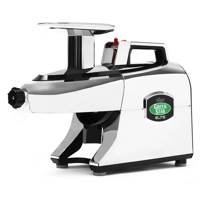 Greenstar Elite Chrome Jumbo Twin Gear Masticating Juicer-Juicer-Just Juicers