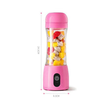 Load image into Gallery viewer, Handheld Fruit Mixer Soga 380ml USB Rechargeable Blue-Blender-Just Juicers