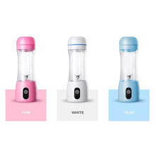 Load image into Gallery viewer, Handheld Fruit Mixer Soga 380ml USB Rechargeable Blue-Blender-Just Juicers