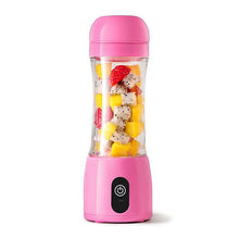 Load image into Gallery viewer, Handheld Fruit Mixer Soga 380ml USB Rechargeable - Pink-Blender-Just Juicers