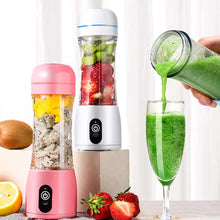 Load image into Gallery viewer, Handheld Fruit Mixer Soga 380ml USB Rechargeable - White-Blender-Just Juicers