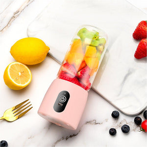 Handheld Fruit Mixer Soga USB Rechargeable - Pink-Blender-Just Juicers