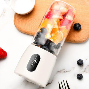 Handheld Fruit Mixer Soga USB Rechargeable - White-Blender-Just Juicers