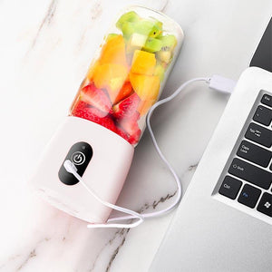 Handheld Fruit Mixer Soga USB Rechargeable - White-Blender-Just Juicers