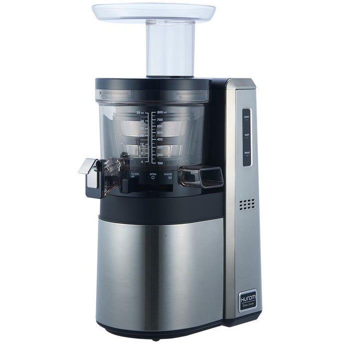 Hurom H22 Commercial Cold Press Juicer Stainless Steel With 3 Top Sections-Juicer-Just Juicers