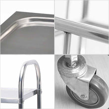 Load image into Gallery viewer, Kitchen Utility Trolley Soga 3-Tier 81 x 46 x 85 cm - Stainless Steel-Bench-Just Juicers