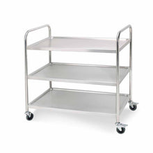 Load image into Gallery viewer, Kitchen Utility Trolley Soga 3-Tier 81 x 46 x 85 cm - Stainless Steel-Bench-Just Juicers
