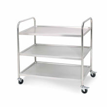Load image into Gallery viewer, Kitchen Utility Trolley Soga 3-Tier 86 x 54 x 94 cm - Stainless Steel-Bench-Just Juicers