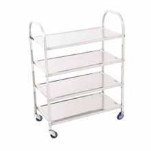 Load image into Gallery viewer, Kitchen Utility Trolley Soga 4-Tier 55 x 32 x 94 cm - Stainless Steel-Bench-Just Juicers