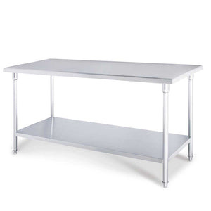Prep Work Bench Soga 100 x 70 x 85 cm Stainless Steel-Bench-Just Juicers