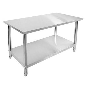 Prep Work Bench Soga 150 x 70 x 85cm Stainless Steel-Bench-Just Juicers