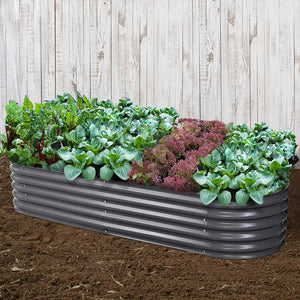 raised planters and colorbond garden beds