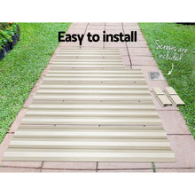 Load image into Gallery viewer, Raised Garden Bed x 2 Greenfingers Galvanised Steel 120cm x 90cm x 30cm - Cream-Planter-Just Juicers