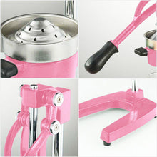 Load image into Gallery viewer, SOGA Commercial Manual Citrus Juicer - Pink-Juicer-Just Juicers