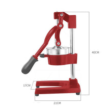 Load image into Gallery viewer, SOGA Commercial Manual Citrus Juicer - Red-Juicer-Just Juicers