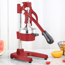 Load image into Gallery viewer, SOGA Commercial Manual Citrus Juicer - Red-Juicer-Just Juicers