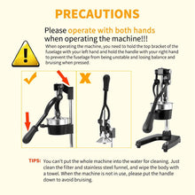 Load image into Gallery viewer, SOGA Commercial Manual Citrus Juicer - Red-Juicer-Just Juicers