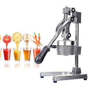 SOGA Commercial Manual Citrus Juicer - Silver-Juicer-Just Juicers