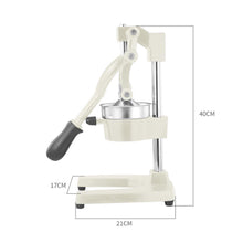 Load image into Gallery viewer, SOGA Commercial Manual Citrus Juicer - White-Juicer-Just Juicers