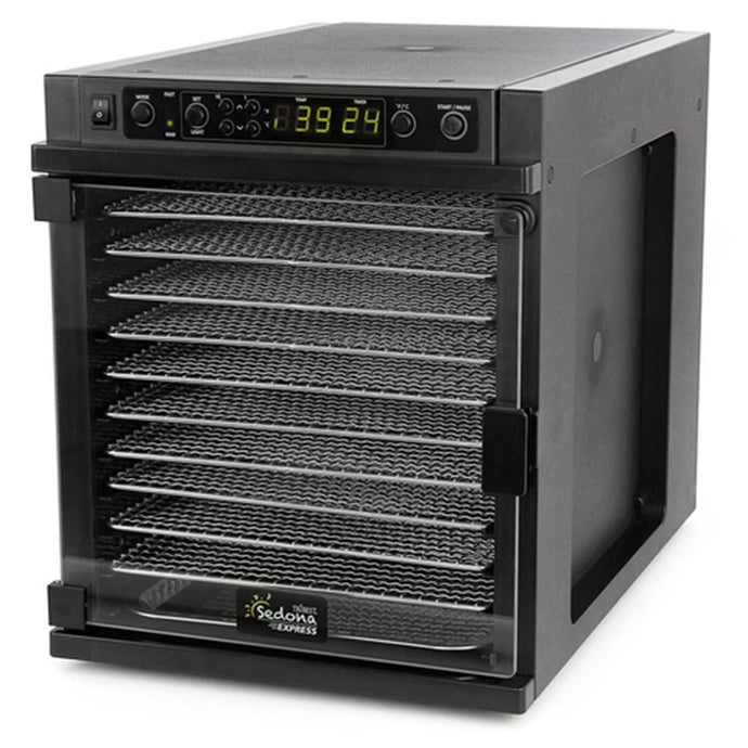 Sedona Express Dehydrator with 11 Stainless Steel Trays-Dehydrator-Just Juicers