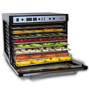Sedona Supreme Commercial Dehydrator with 9 Stainless Steel Trays-Dehydrator-Just Juicers
