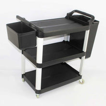 Load image into Gallery viewer, Utility Cart Waste Storage Bin Soga Large &amp; Small x 2-Bench-Just Juicers