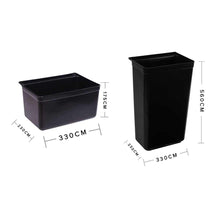 Load image into Gallery viewer, Utility Cart Waste Storage Bin Soga Large &amp; Small x 2-Bench-Just Juicers