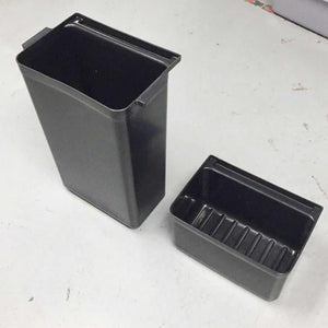 Utility Cart Waste Storage Bin Soga Large & Small x 2-Bench-Just Juicers