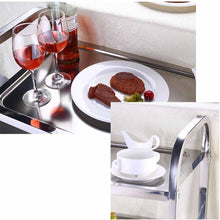 Load image into Gallery viewer, Utility Food Cart SOGA 2 Tier 85 x 45 x 90 cm Stainless Steel-Bench-Just Juicers